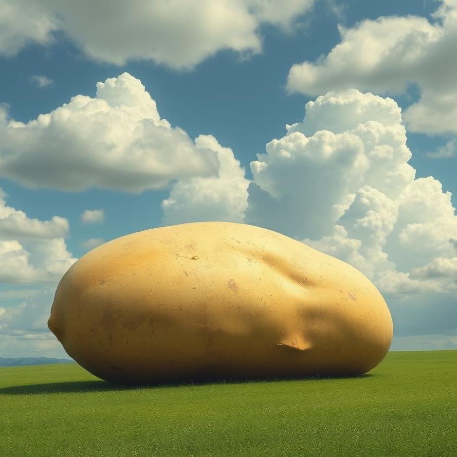 Dream : Huge potato in a dream