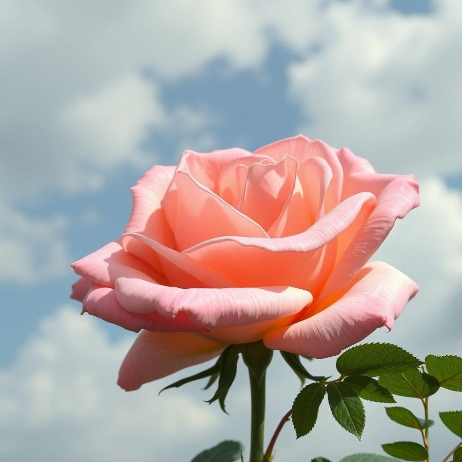 Dream : Huge rose in a dream