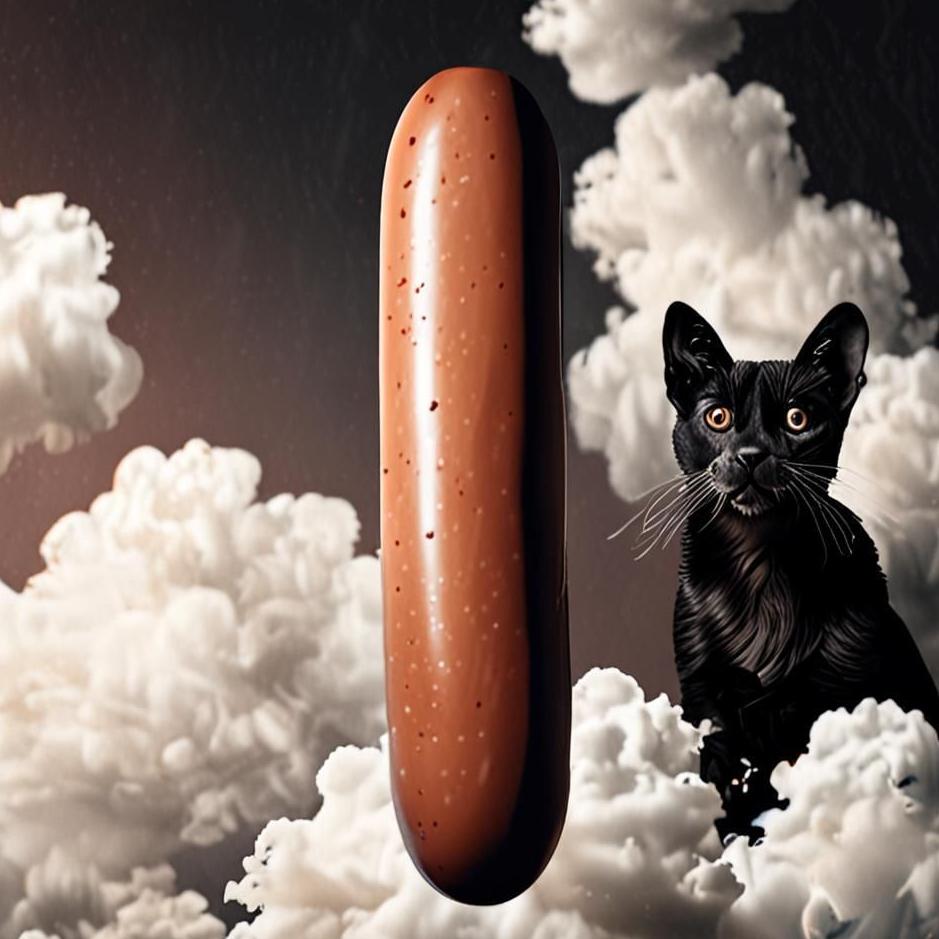 Dream : Huge sausage in a dream