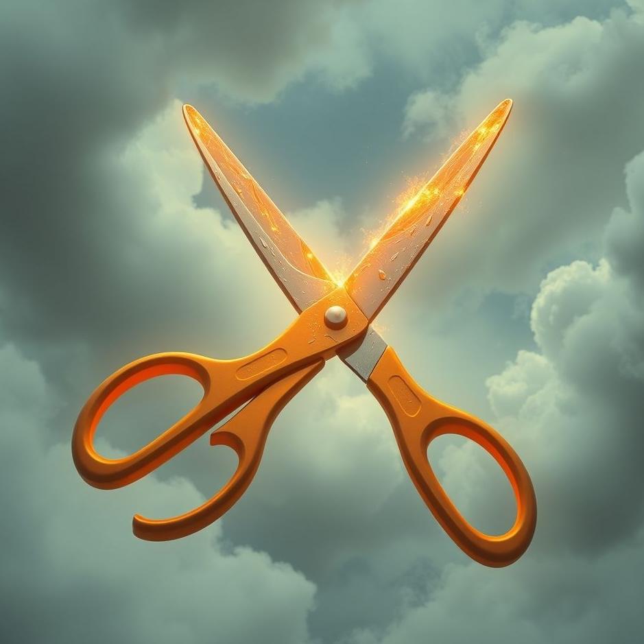 Dream : Huge scissors in a dream
