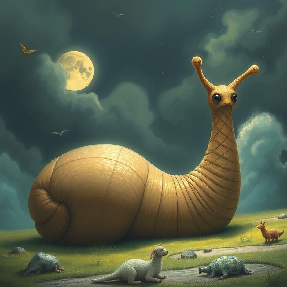 Dream : Huge slug in a dream