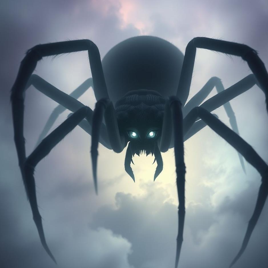 Dream : Huge spider in a dream