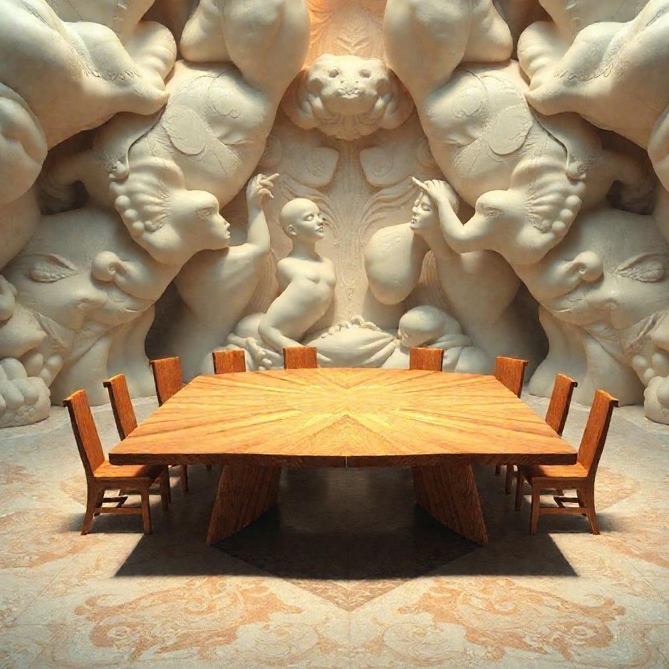 Dream : Huge table in a dream