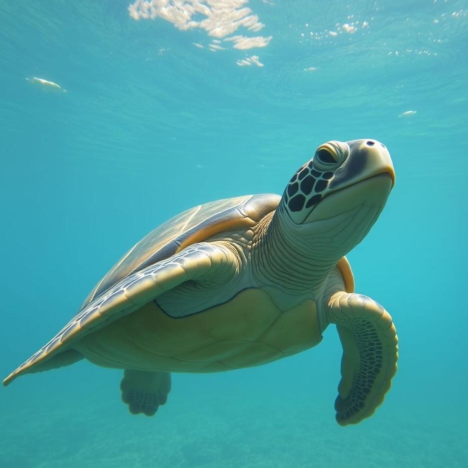 Dream : Huge turtle in a dream