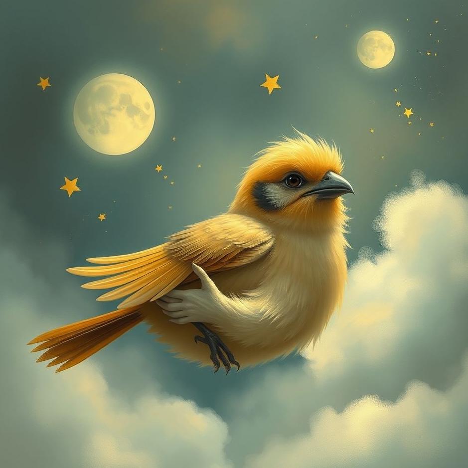 Dream : Hugging a bird in a dream