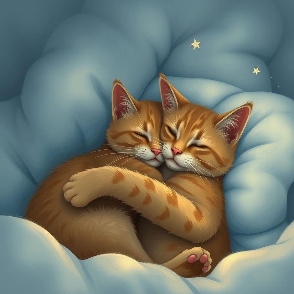 Dream : Hugging a cat in a dream
