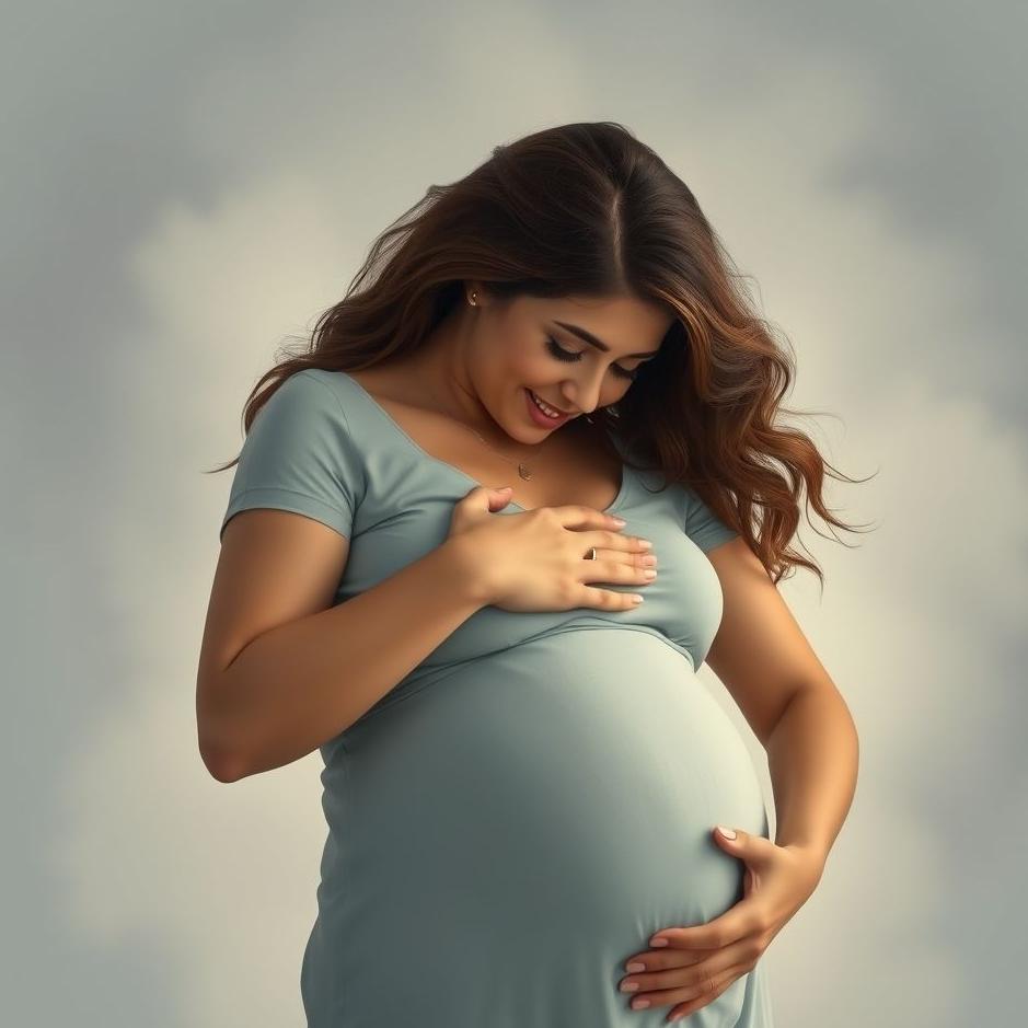 Dream : Hugging a pregnant woman in a dream