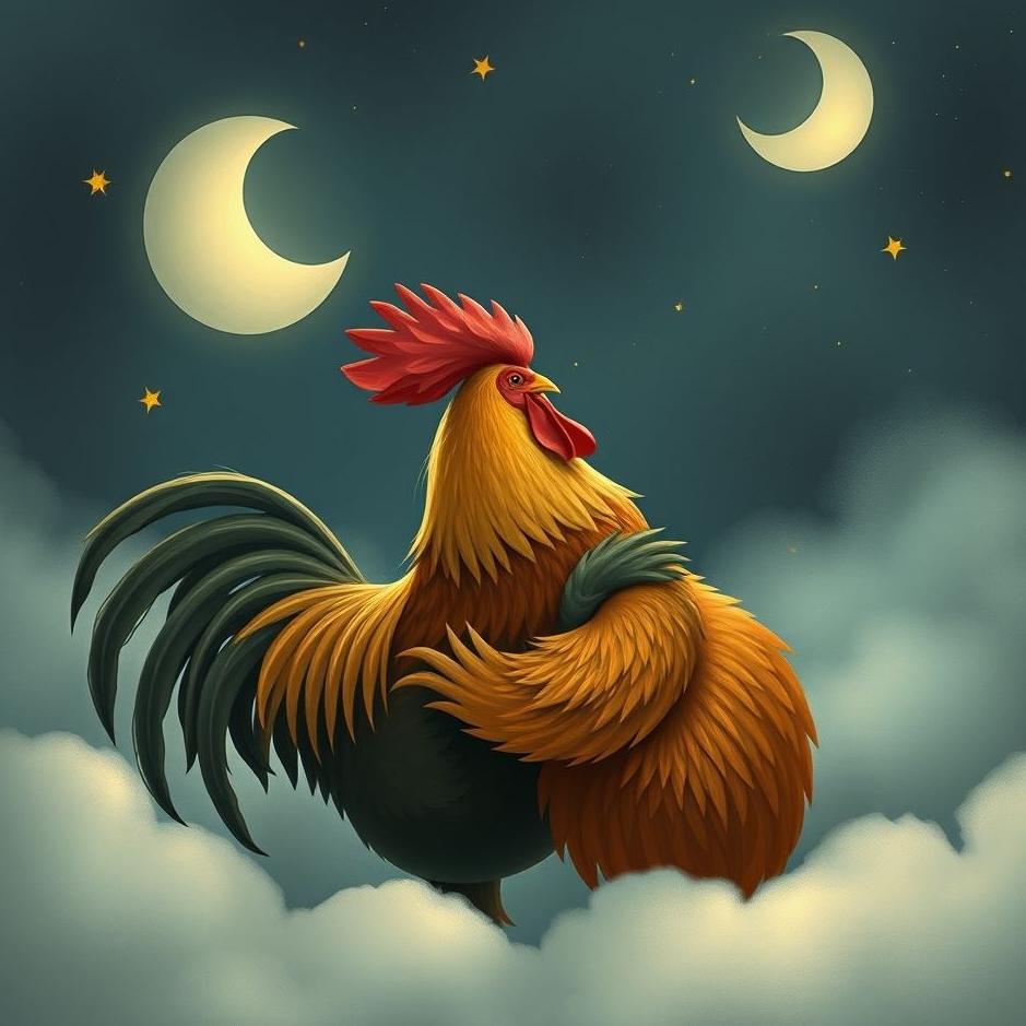 Dream : Hugging a rooster in a dream