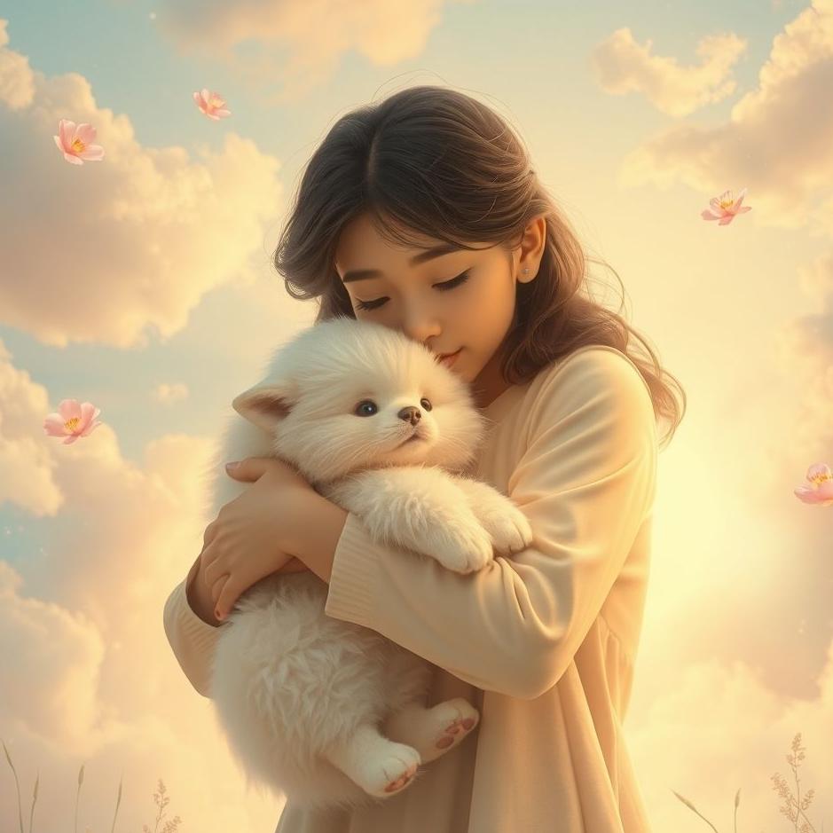 Dream : Hugging an animal in a dream