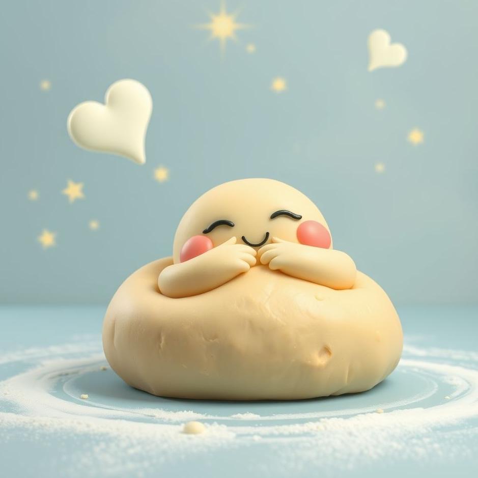 Dream : Hugging dough in a dream
