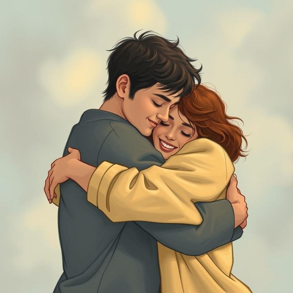 Dream : Hugging sincerely in a dream