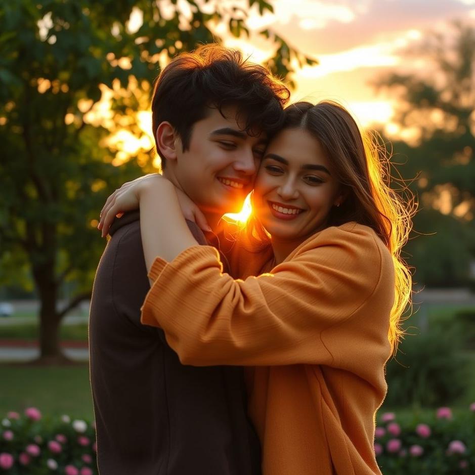 Dream : Hugging the neck 