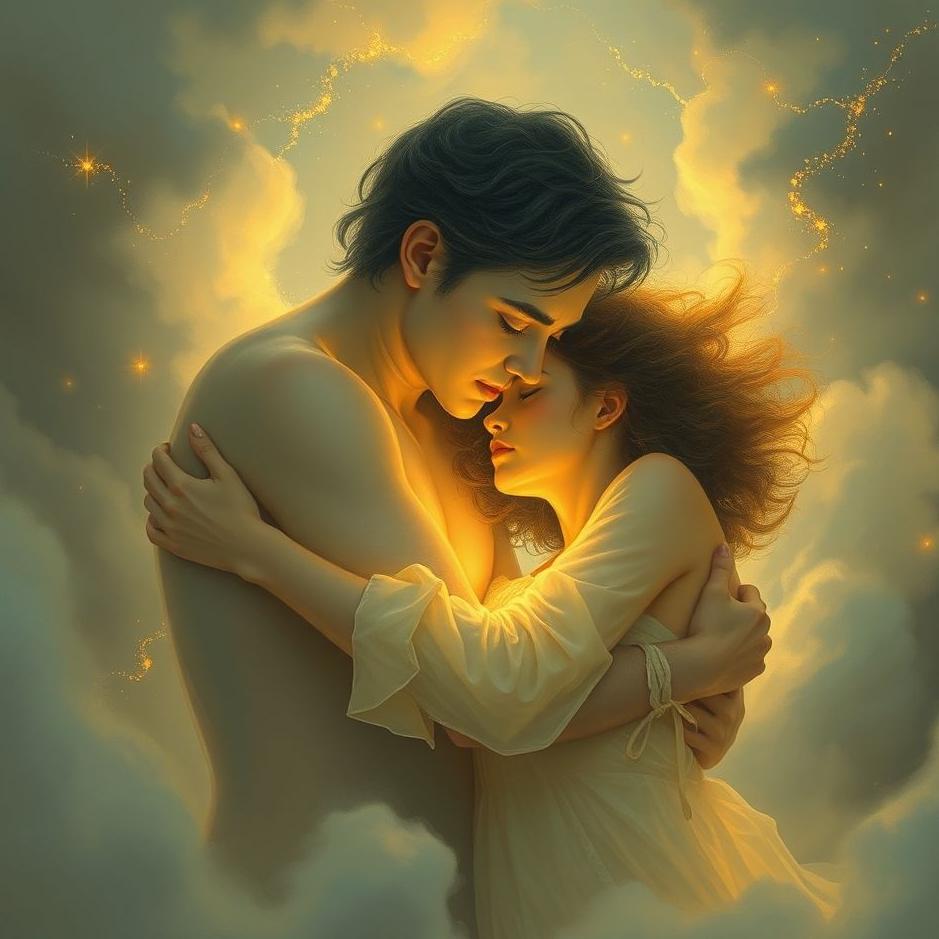 Dream : Hugging the soul in a dream