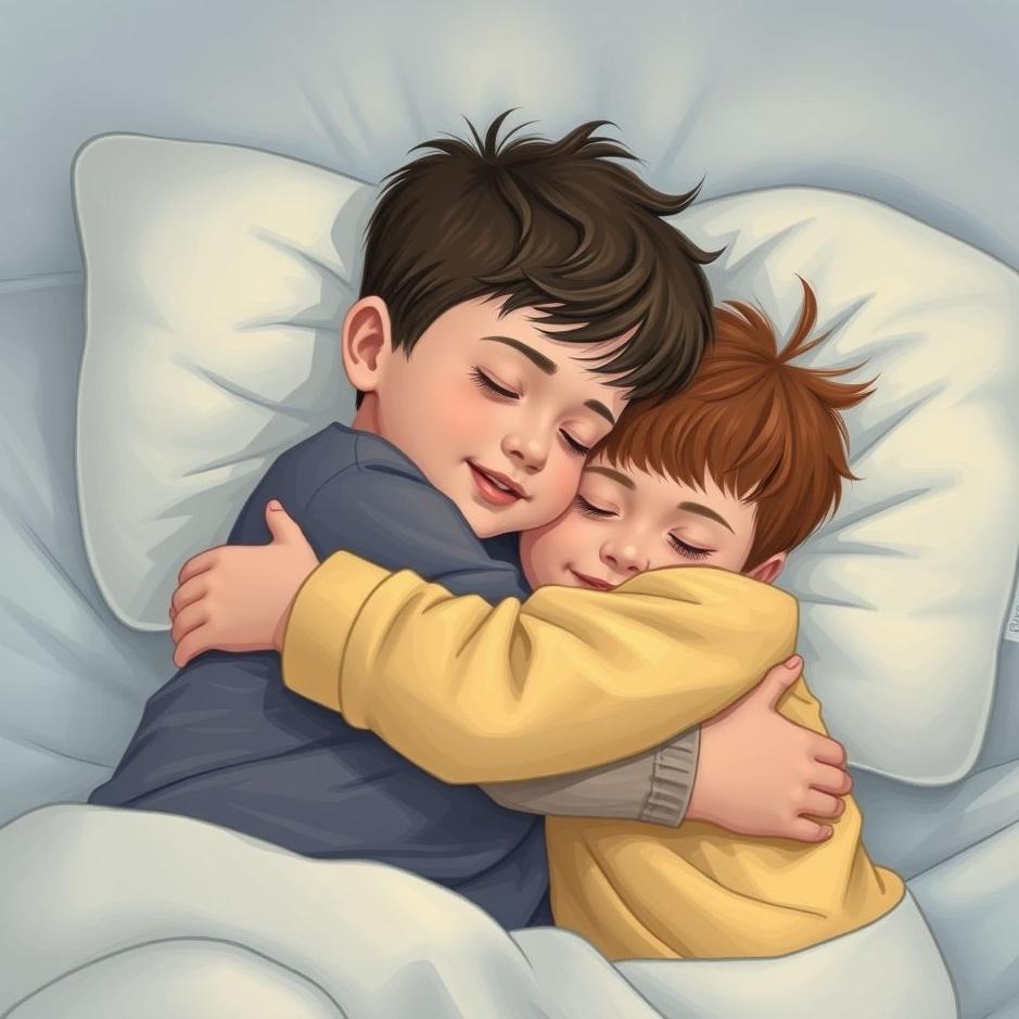 Dream : Hugging with a sibling in a dream