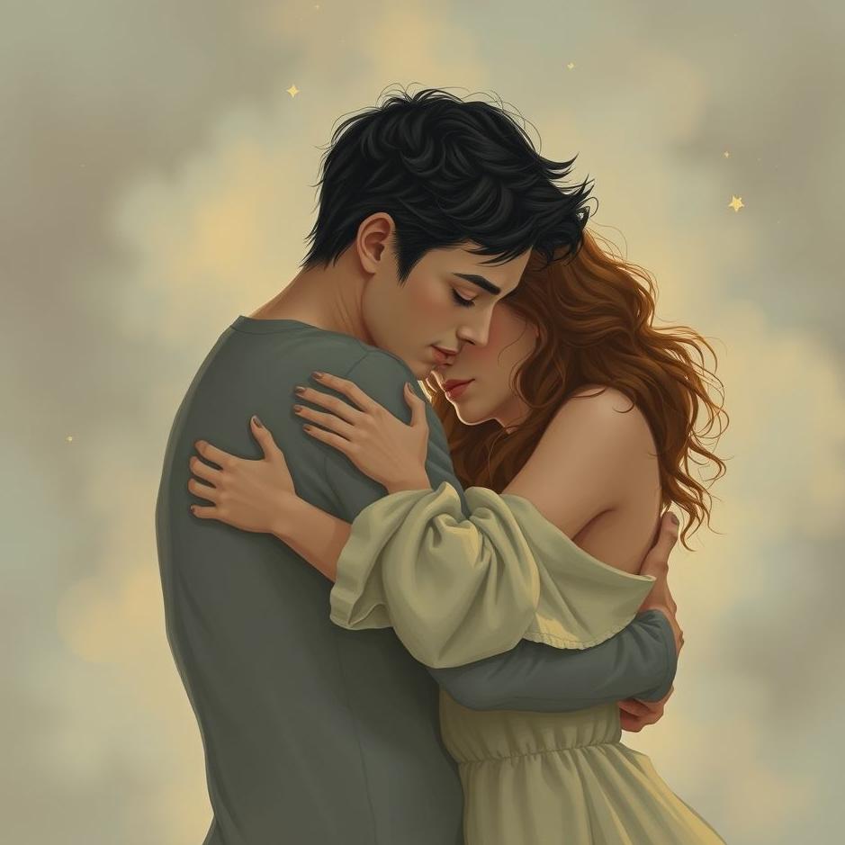 Dream : Hugging with one's lover in a dream