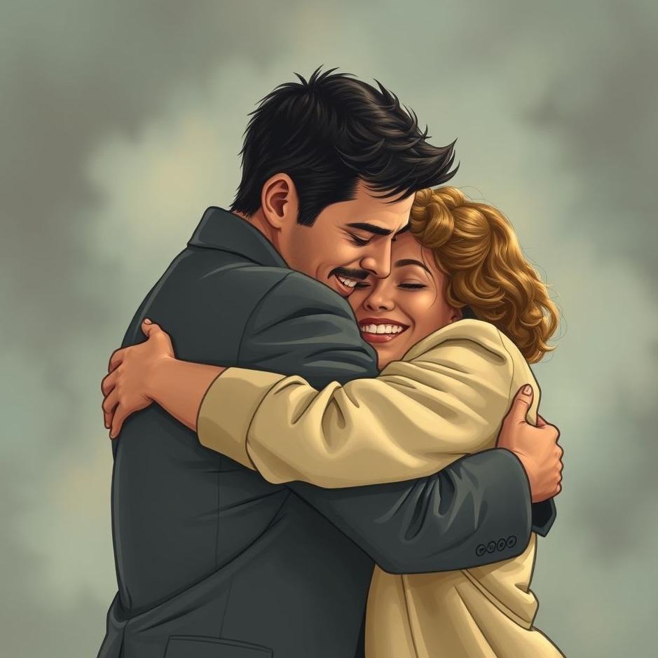 Dream : Hugging with the boss in a dream