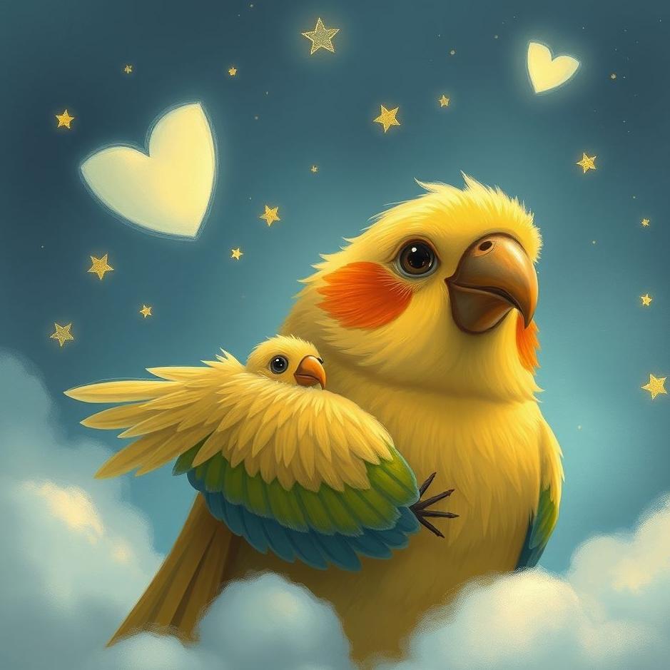 Dream : Hugging your bird friend in a dream