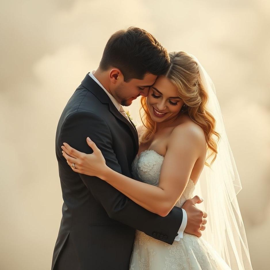 Dream : Hugging your bride in a dream