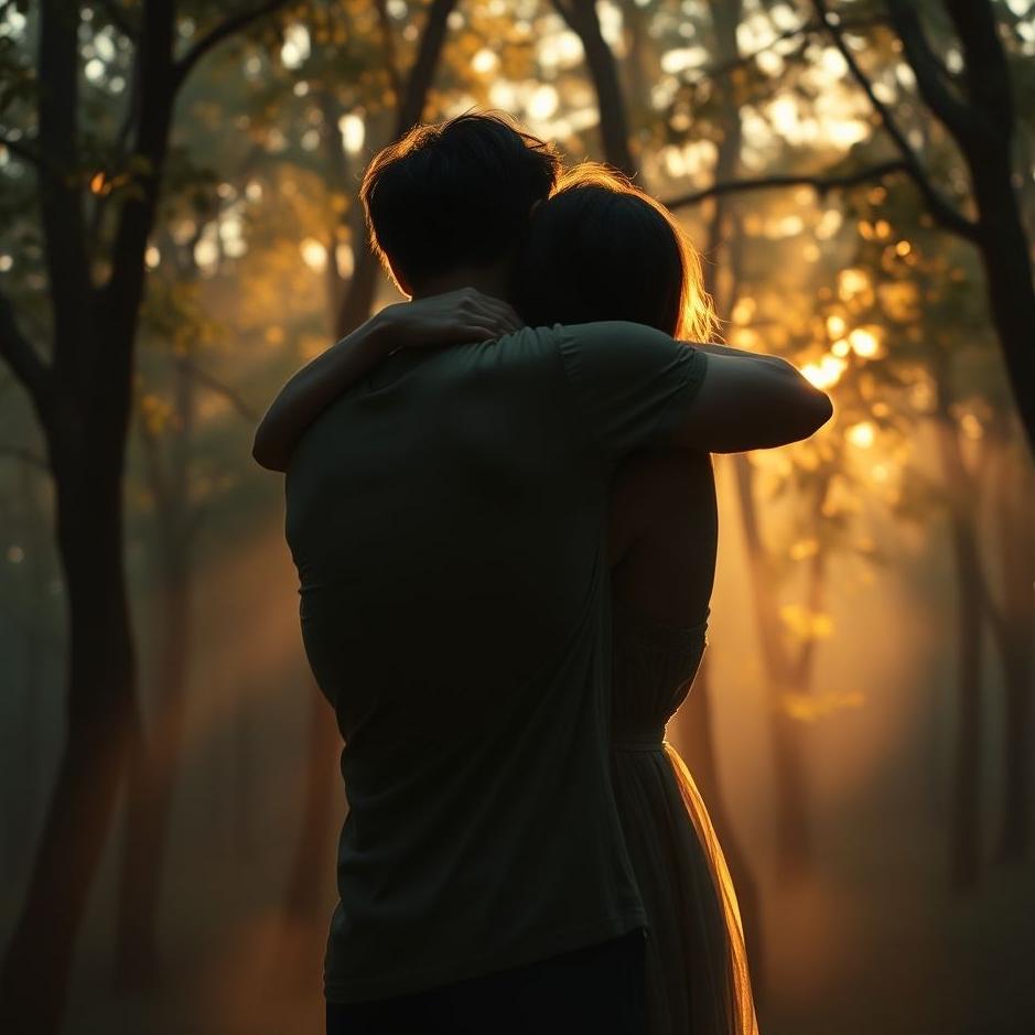 Dream : Hugging your ex-lover from behind in a dream