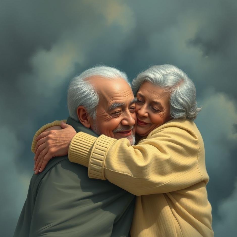 Dream : Hugging your late grandfather in a dream