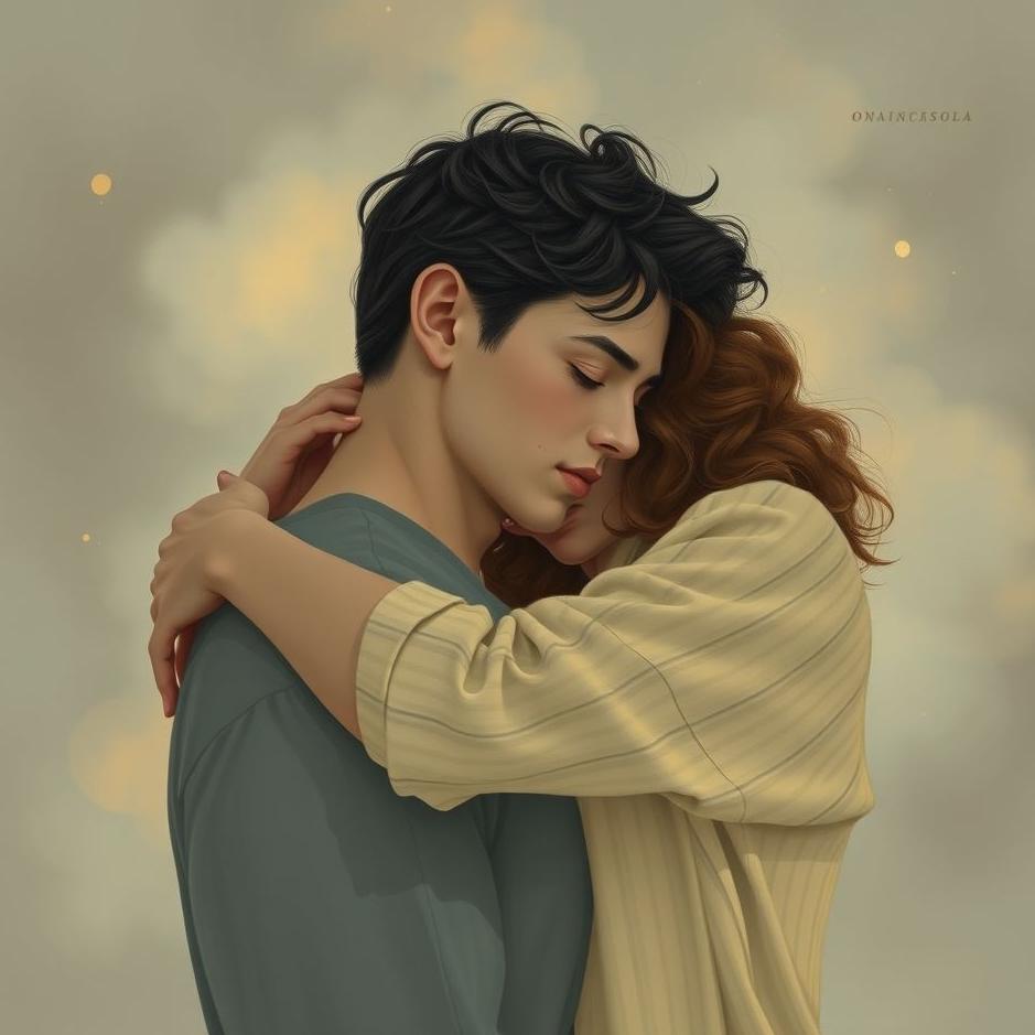 Dream : Hugging your lover's neck in a dream