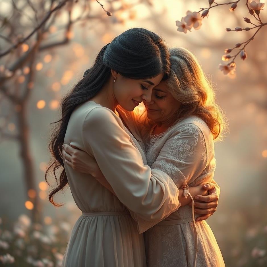 Dream : Hugging your mother-in-law in a dream