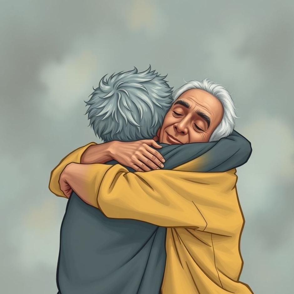 Dream : Hugging your old classmate in a dream