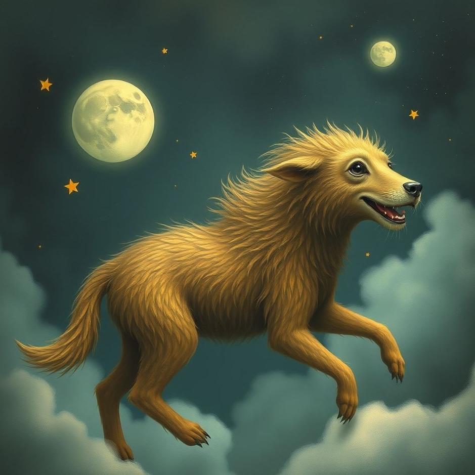 Dream : Human-like animal in a dream