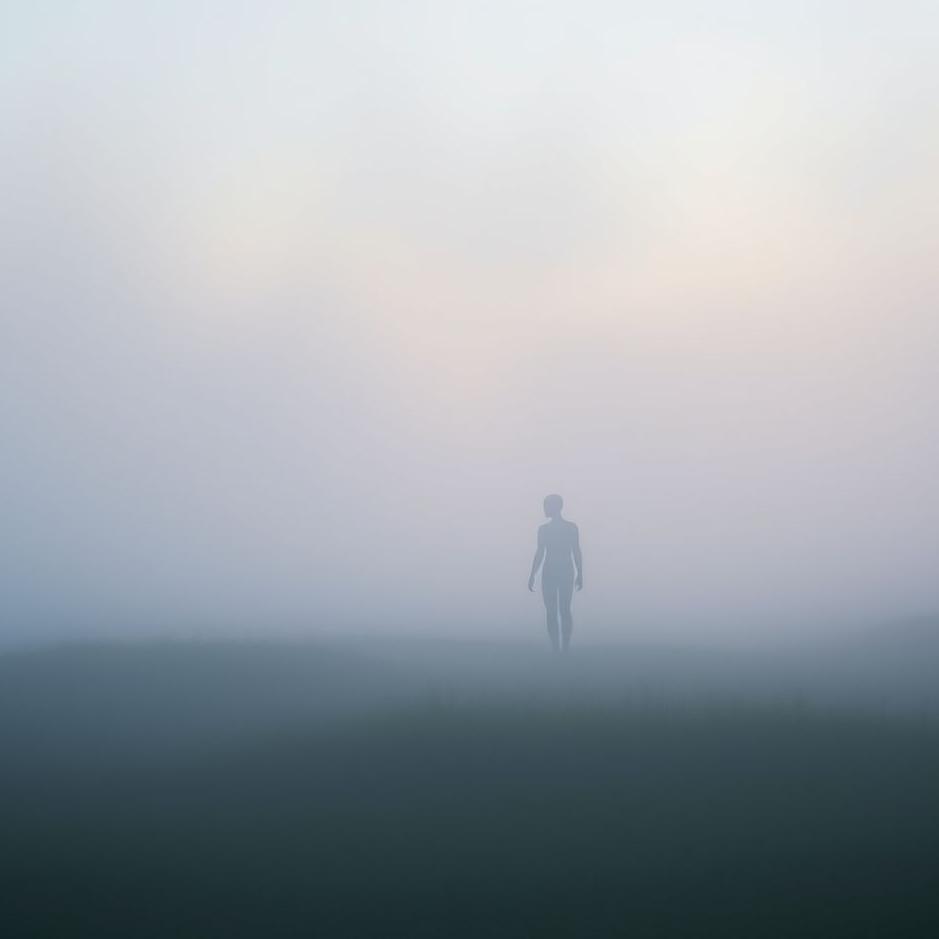 Dream : Human shadows in a dream