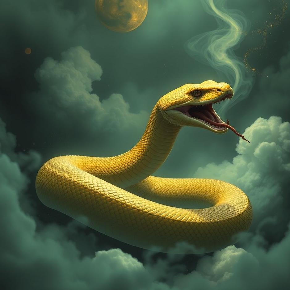 Dream : Human snake in a dream