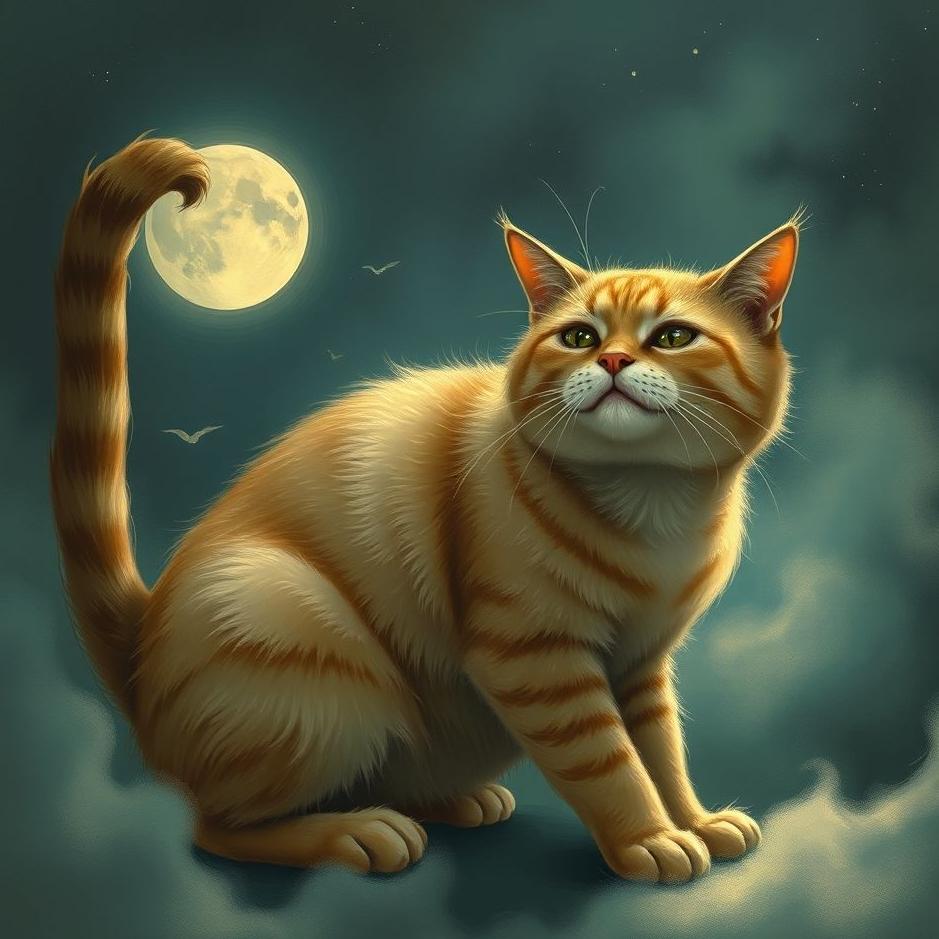 Dream : Hunchbacked cat in a dream