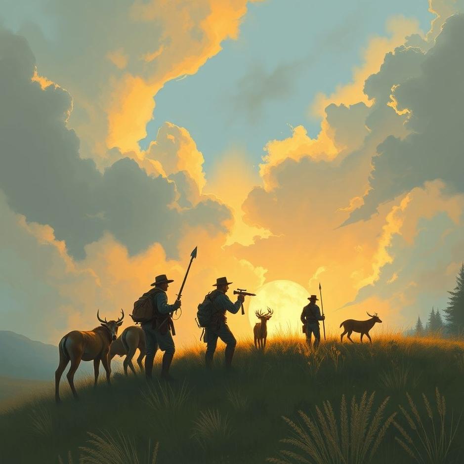 Dream : Hunt with friends in the dream