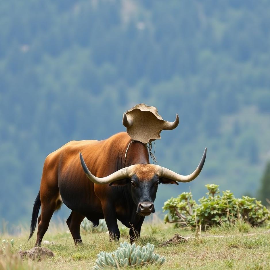 Dream : Hunting a bull 