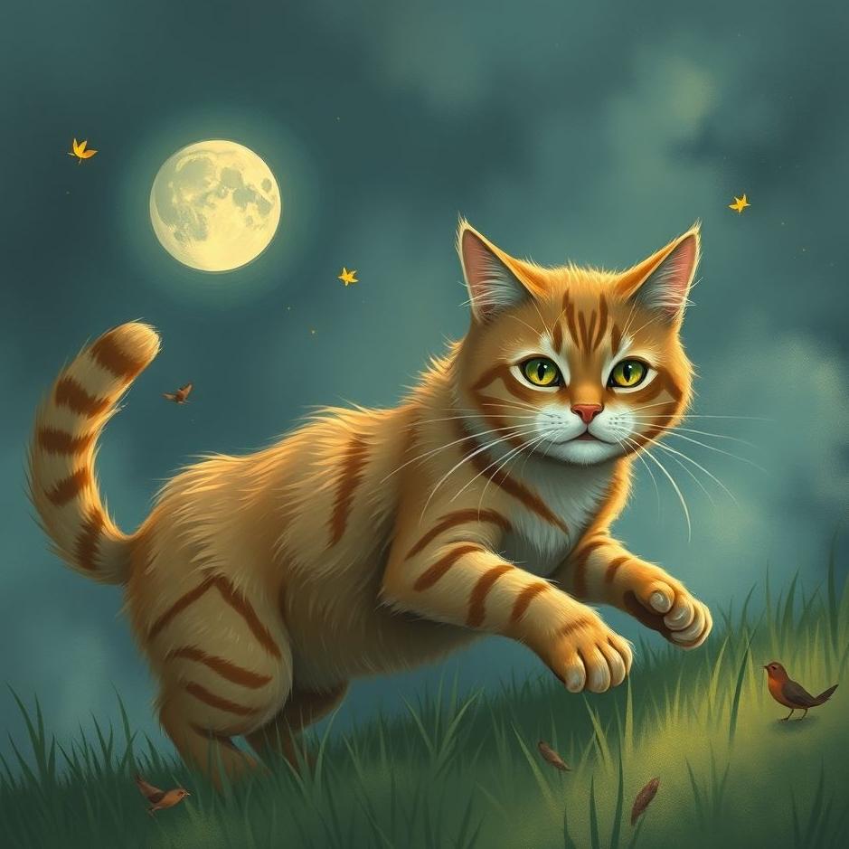 Dream : Hunting a cat in a dream