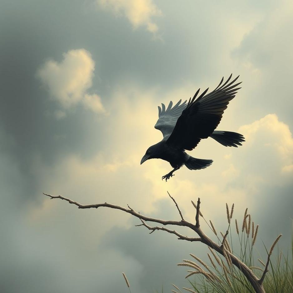 Dream : Hunting a crow in a dream