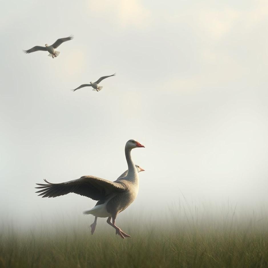 Dream : Hunting a goose in a dream