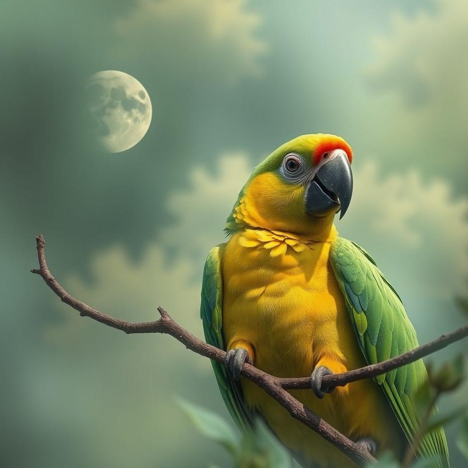 Dream : Hunting a parrot in a dream