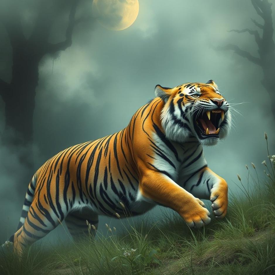 Dream : Hunting a tiger in a dream