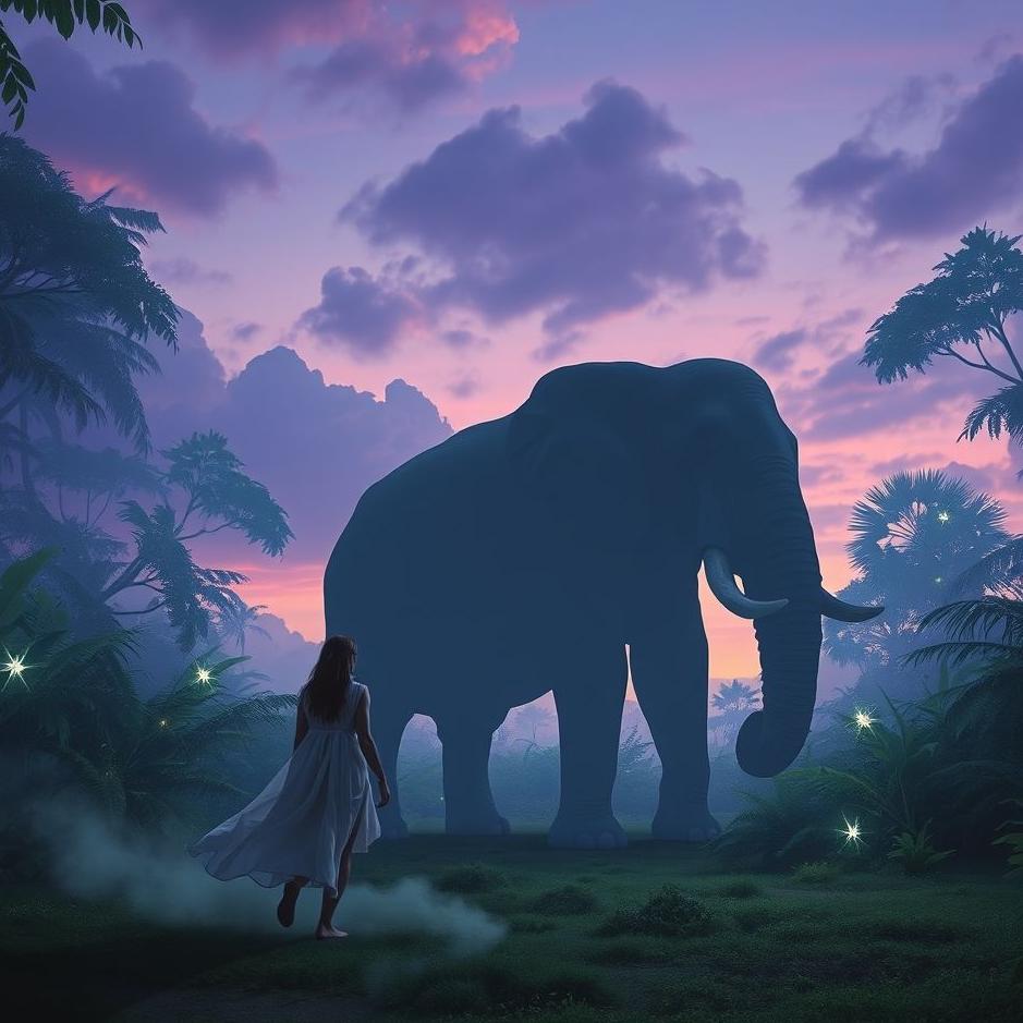 Dream Dictionary : Hunting an elephant in a dream