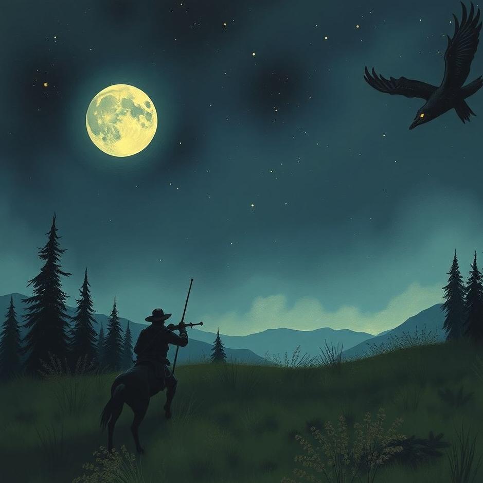 Dream : Hunting at night in a dream