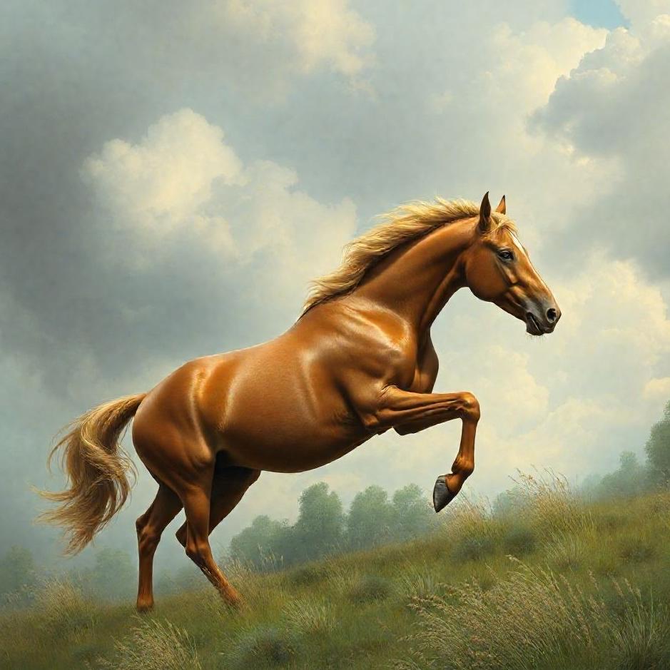 Dream : Hunting horse in the dream