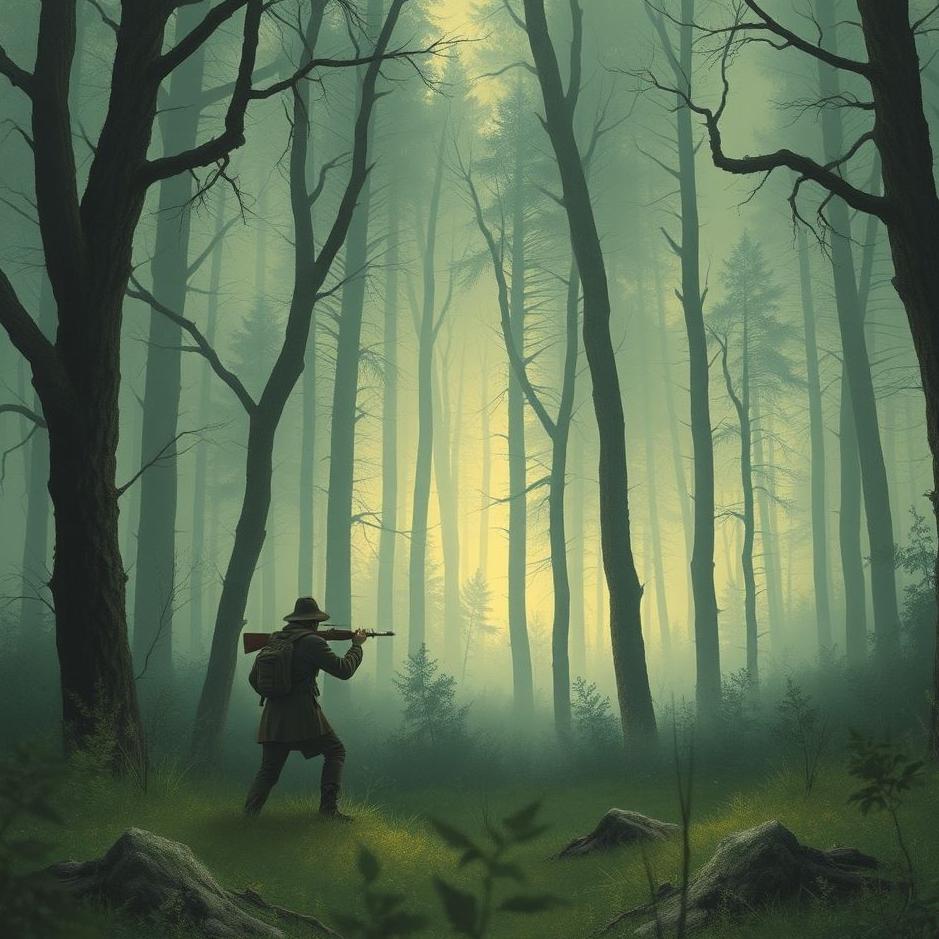Dream : Hunting in the forest in a dream