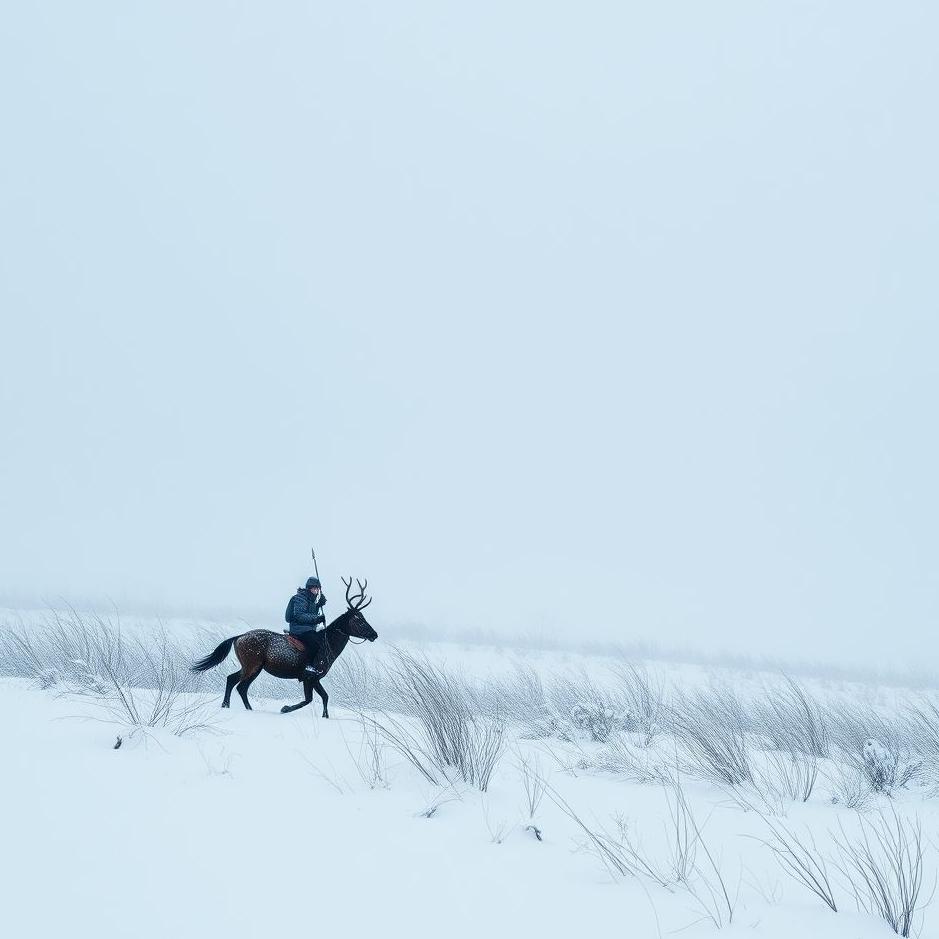 Dream : Hunting in the snow in a dream