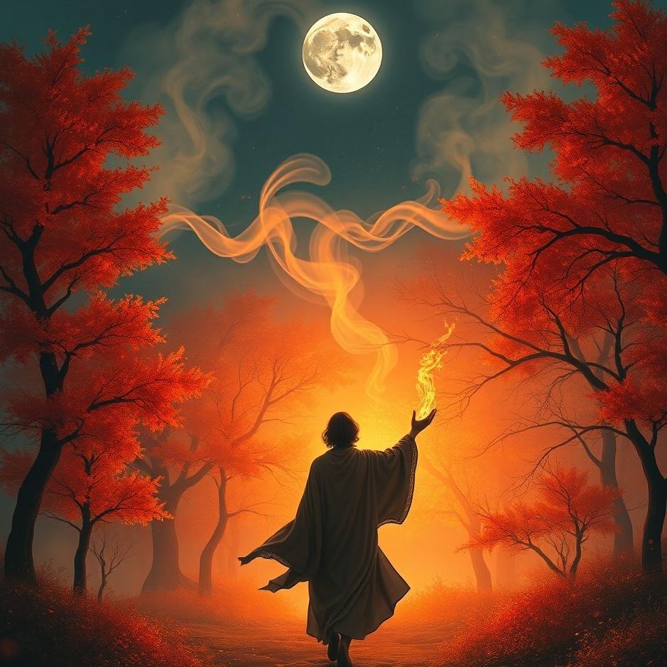 Dream : Hunting the fire in the dream