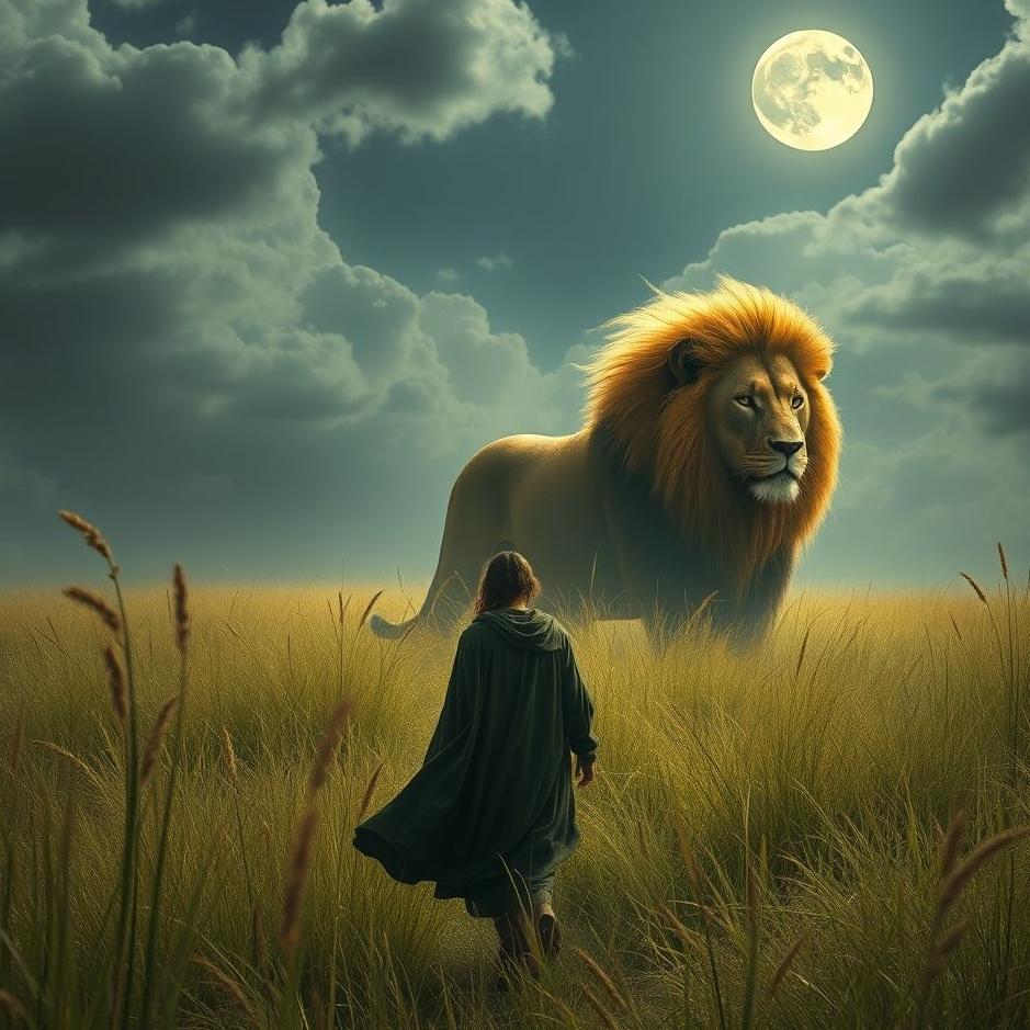 Dream : Hunting the lion in the dream