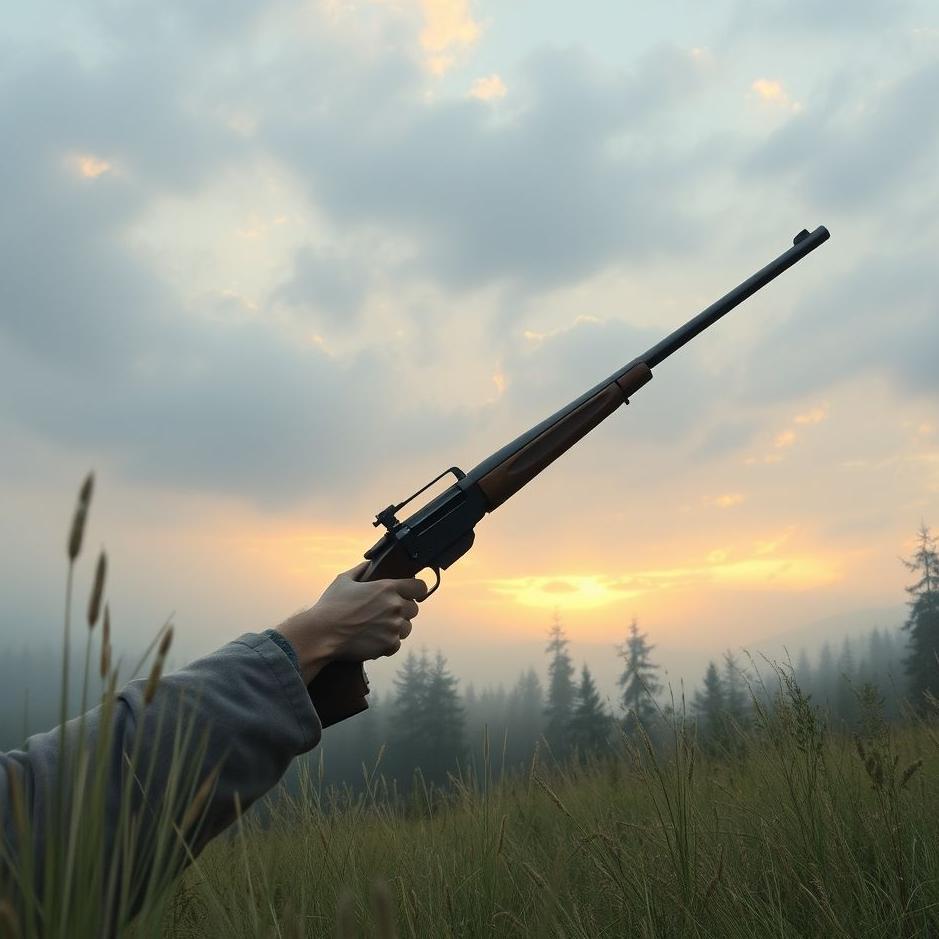 Dream : Hunting with a gun in a dream