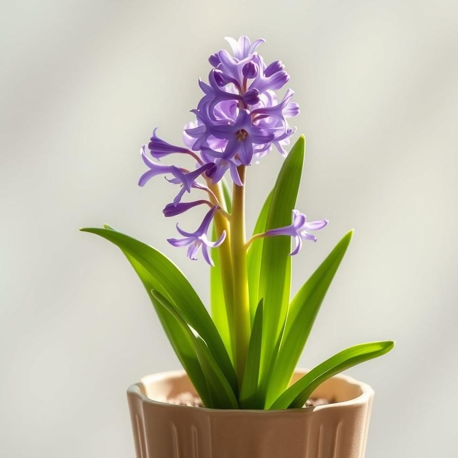 Dream : Hyacinth flower in a pot in a dream