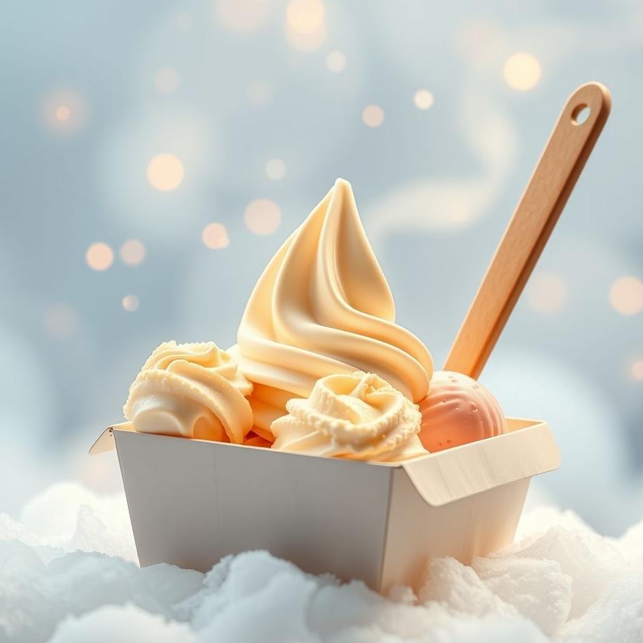 Dream : Ice cream in a box in a dream