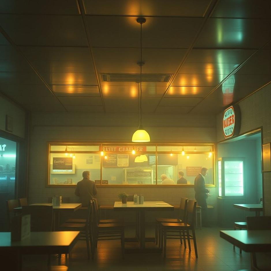 Dream : In a canteen in a dream