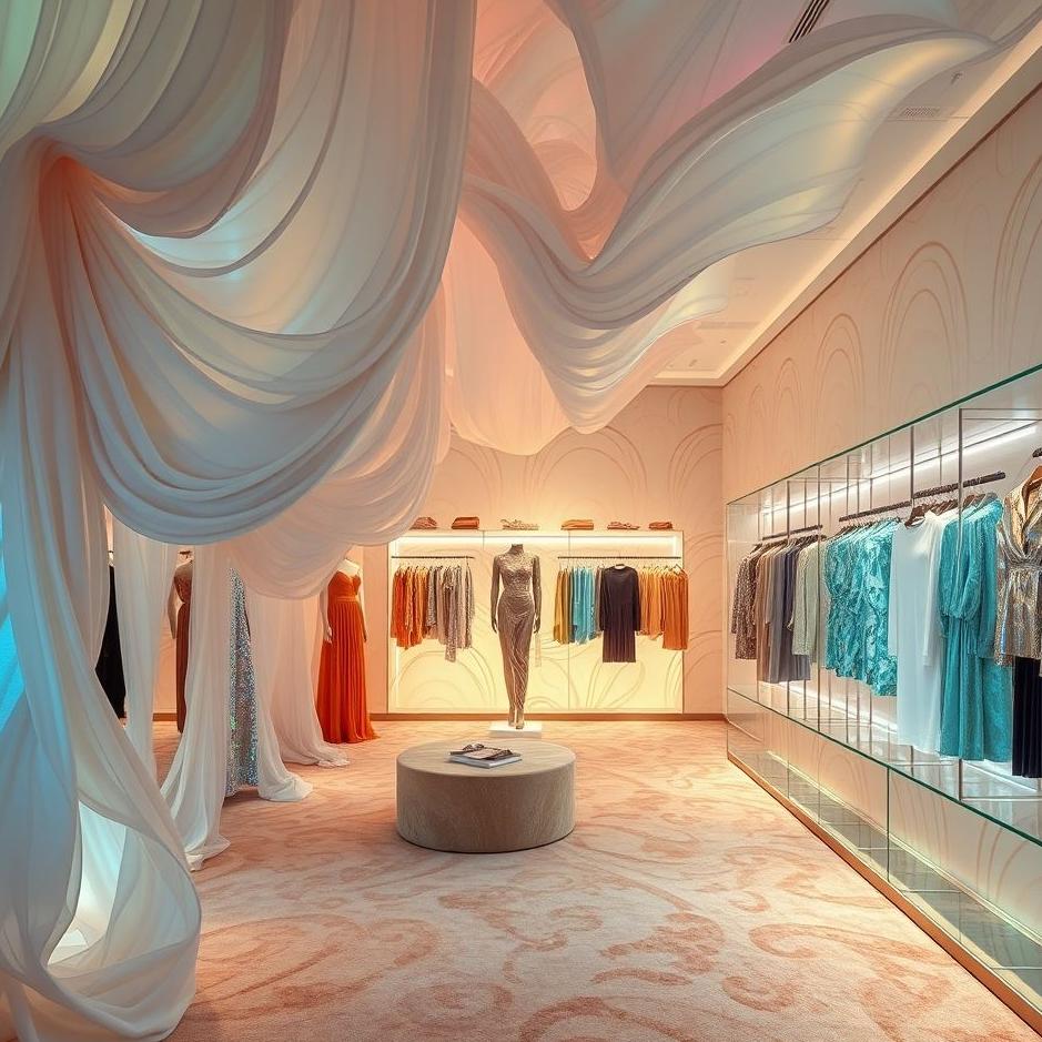 Dream : In a clothing store in a dream